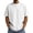 White, variant on Big & Tall Men's Short Sleeve Boxy T-Shirts Crew Neck Diamond Grid Seam Pattern Summer Fashion Classic Tops for Father Gift