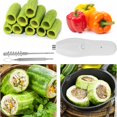 thumbnail image 5 of Electric Vegetable Corer, Handheld Kitchen Zucchini Digging Corer, Rechargeable Stainless Steel Fruit Seafood Corer With 2 Heads, Scraping Scale & Descaling Tool, 5 of 7