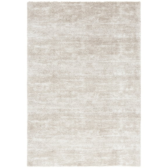 SAFAVIEH Penelope Yazmin Abstract Shag Area Rug, Beige/Ivory, 8' x 10'