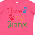 thumbnail image 4 of Inktastic I Love My Gramps Cute Grandkids Boys or Girls Toddler T-Shirt, 4 of 5