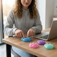 thumbnail image 3 of Cat Paws Squishy Fidget Toys for Kids (1PCS) Squishy Stress Balls for Adults Squish Sugar Ball, Party Favors Sensory Toys for Autistic Children Stress Relief Toy Easter Basket Stuffers Purple, 3 of 6