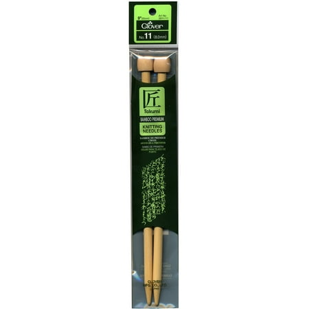 UPC: 0051221204159 | Clover Bamboo 9 Single Point Knitting Needles 1 Each