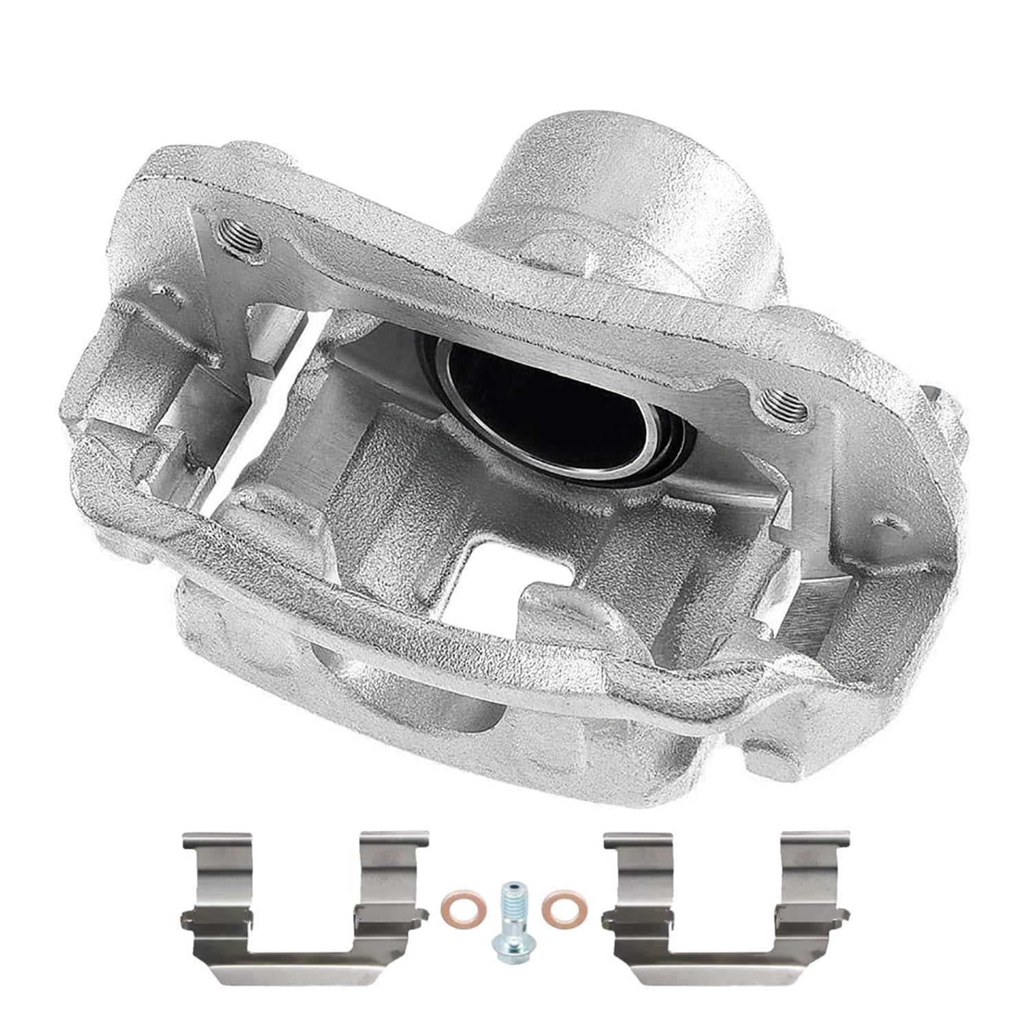 Detroit Axle - Front Left Brake Caliper for 07-10 Hyundai Elantra Kia Magentis, 06-10 Sonata Optima Disc Brake Caliper with Bracket Assembly 2006 2007 2008 2009 2010