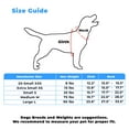 thumbnail image 3 of Pawtitas Padded Reflective Dog Harness Large Adjustable Red Dog Harness, 3 of 9