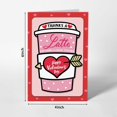thumbnail image 2 of Tarjeta de San Valentín HEYINSHEN Coffee Thank You Teacher, 2 of 7
