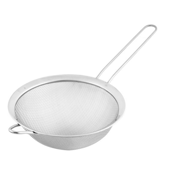 Unique Bargains Kitchen 7 Inch Stainless Steel Fine Tea Oil Mesh Strainer Colander Sifter Flour Sieve