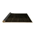thumbnail image 2 of Ahgly Company Indoor Square Abstract Brown Modern Area Rugs, 5' Square, 2 of 4