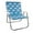 Beach Sands, variant on Lawn Chair USA - Classic Folding Aluminum Webbed Chair - Durable, Portable, and Comfortable Outdoor Chair - Ideal for Camping, Sports, and Concerts - Charleston With Green Arms