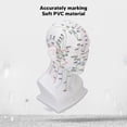thumbnail image 4 of Acupuncture Point Head Model, Meridians Head Model Decoration Soft  For Massage Shop For Novice, 4 of 8