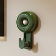 thumbnail image 5 of Vacuum Adhesive Suction Cup Hooks Heavy Duty No Drill Hanging Solution for Bathroom Kitchen Organization Strong Grip No Residue Removable Design(Green),Ccwuwei, 5 of 9