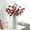 Red, variant on Artificial Silk Bellflower Stems for Wedding Bouquets & Home Decor, Realistic Faux Flowers Centerpieces, Mother's Day Valentine's Day Gifts, Indoor Outdoor Durable, Light Blue