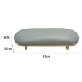 thumbnail image 3 of EHJRE Nail Art Cushion Mat Set Hand Cushion Premium Desktop Women Lady Nail Hand Rest Nail Pillow and Mat for Salon Home Manicurist Light Gray, 3 of 8