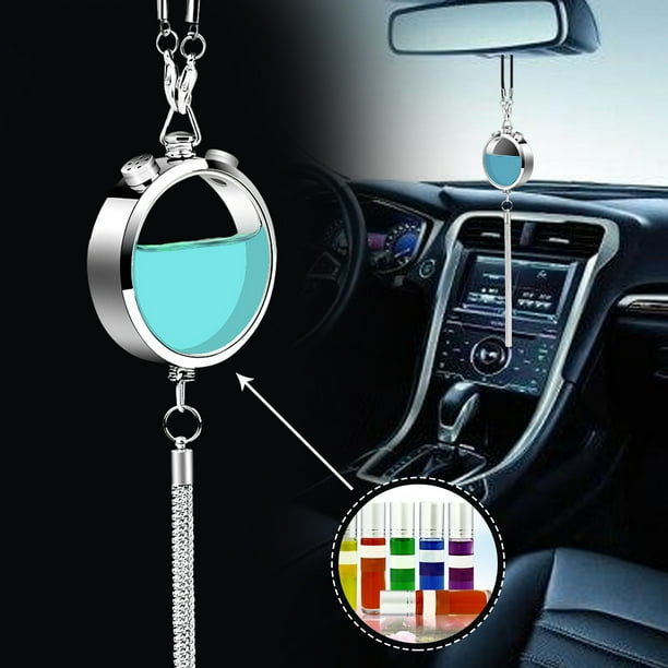 Eauty Car Air Freshener Perfume Pendant Diffuser Interior Decorations Remove Odor Glass Bottle Home Hanging Com Eauty Car Air Freshener Perfume, Car Seat Perfume Smell Remove