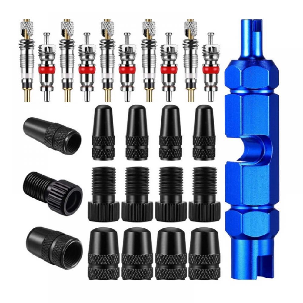 MultiFunction Bicycle Valves Core Extension Rod Set Bicycle Inner Tube