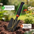 thumbnail image 4 of RELOIVE 5 Piece Garden Tool Set, Stainless Steel Gardening Tools with Anti-Slip Handles,Outdoor Hand Tools,Perfect for Planting, Weeding & Digging,Ideal Holiday Gift for Gardeners, 4 of 8