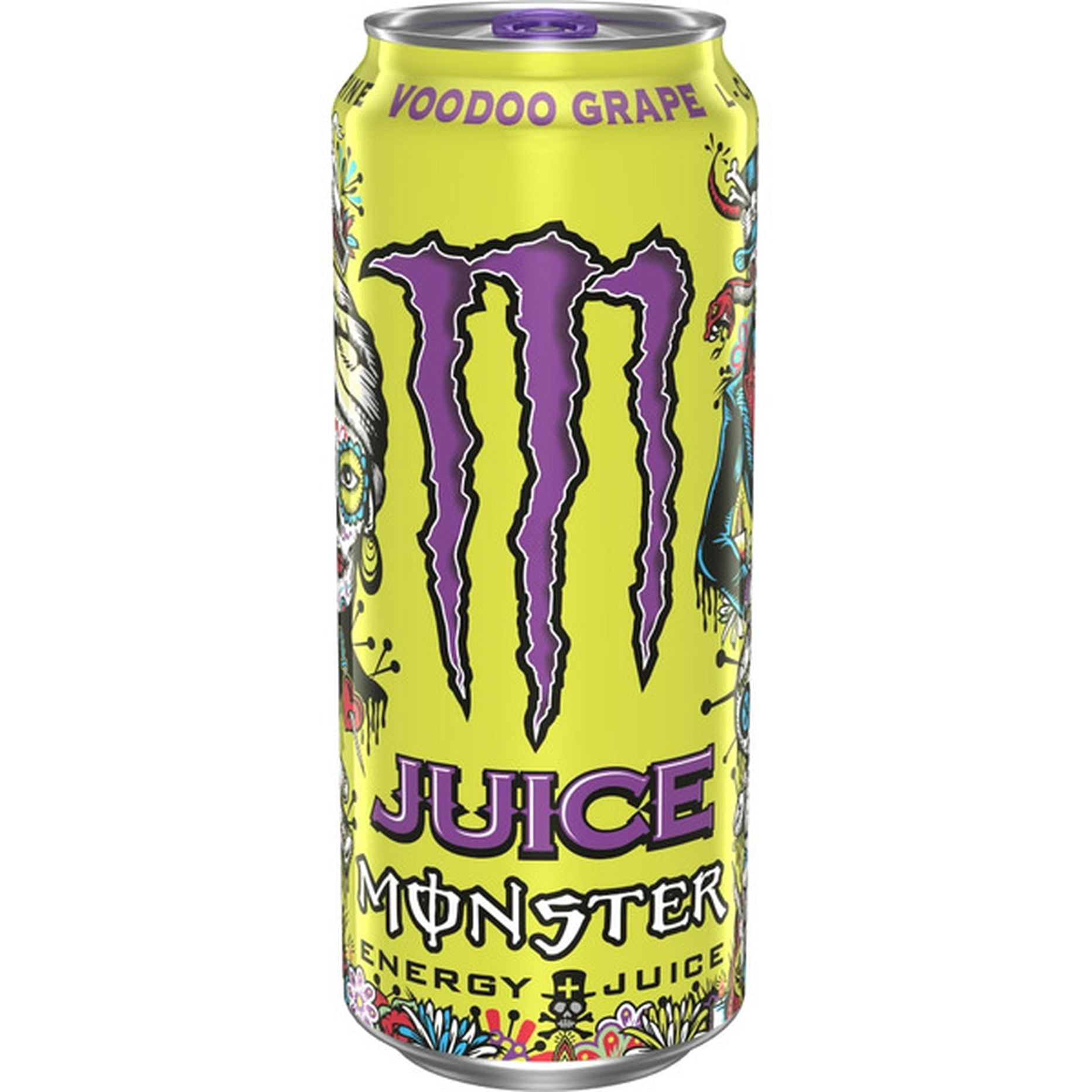 Monster Energy Juice Voodoo Grape, 16 Oz Can -24-Pack
