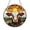 Acrylic 3.5 Inch, variant on Stained Glass Window Panel Featuring Cow, Rustic Farmhouse Inspired Decor, Vibrant Home Accent, Perfect Gift for Country Living Fans