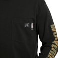 thumbnail image 4 of Wolverine FR Long Sleeve Print Tee Men Black, 4 of 5