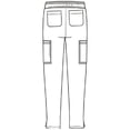 thumbnail image 6 of HeedFit Unisex Cargo Scrub Pants, Drawstring Waist, 4 Pockets, Purple, l, 6 of 6