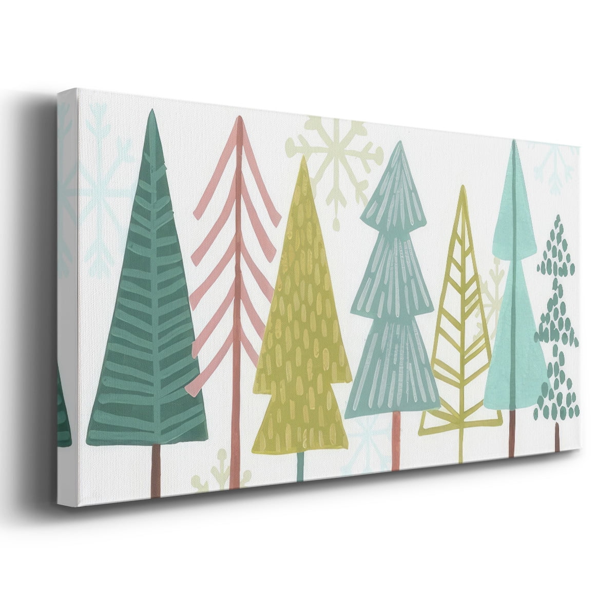 Modern Holiday Collection D- Gallery Wrapped Canvas