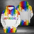 thumbnail image 3 of Nueva sudadera con capucha LGBT Rainbow para hombre, sudaderas con estampado 3D, sudaderas populares y geniales, ropa de calle de manga larga, ropa con capucha para mujer gay a la moda, 3 of 5