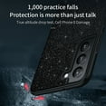 thumbnail image 2 of Allytech Galaxy S24 Plus Glitter Case for Girls Women, Bling Design Hard Shell Slim Bumper Anti-Scratch Shockproof Fashion Phone Case Cover for Samsung Galaxy S24 Plus, Brightcolor, 2 of 6