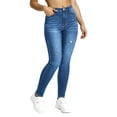 thumbnail image 6 of PAOLA RIBONI Flexibly Crafted High Stretch Distressed Ripped Denim Jeans with Functional Pockets Versatile Style for Daily Streetwear, 6 of 8