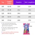 thumbnail image 3 of Girls Cartoon Nightgown Rainbow Princess Pajamas Sleepwear 2-7 Year, 3 of 6
