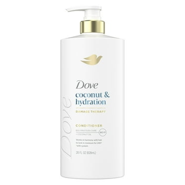 Dove Conditioner for Women Coconut & Hydration with Bio-Protein Care Technology and Coconut Oil, 28 oz