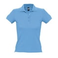 thumbnail image 1 of SOLS Womens People Pique Short-Sleeved Polo Shirt, 1 of 7