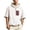 D1-White926, variant on Puliio Men's Patch Pocket Zip Up Hoodie Oversized Short Sleeve Hooded Jackets Daily Casual Sweatshirts