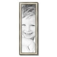 thumbnail image 2 of ArtToFrames 8x26" Antique Silver Panel Picture Frame, Silver Wood Poster Frame, with Regular Acrylic and 2 (FBPL-4760), 2 of 7