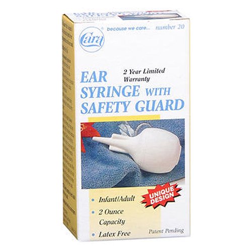 Cara Ear Syringe With Safety Guard 1 Fl Oz