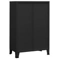 thumbnail image 6 of vidaXL Industrial Filing Cabinet Black 29.5"x15.7"x45.3" Metal, 6 of 10