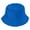 Royal Blue, variant on Wide Brim Round Dome Sunscreen Bucket Hat Unisex Summer Solid Color Fisherman Hat Fashion Accessories