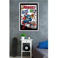 thumbnail image 2 of Marvel Comics - Avengers - Captain America - Comic Cover #4 Wall Poster, 22.375" x 34", Framed, 2 of 2