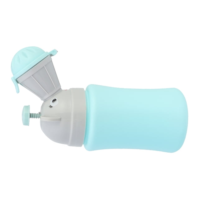 UPOUART 6Pcs Portable Urinal for Kids Blue PP Material Travel Potty Car Emergency Toilet