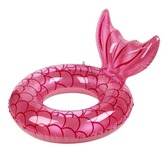 Inflatable Swimming Ring, Children Cute Pool Float Tube Decorations Swim Tubes Outdoor Pool Beach Water Floats Party Supplies Kids Floaties