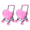 thumbnail image 4 of YSNOOWE 2pcs Lightweight Doll Stroller Furniture for Role Play and Party Games Dollhouse Decor, 4 of 8