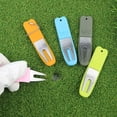thumbnail image 1 of Golf Divot Tool with Silicone Cover Hanging Ring Multi-function Rustproof High Strength Golf Accessories Reusable Stainless Steel Golf Divot Repair Tool for Golf Course, 1 of 7
