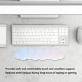 thumbnail image 4 of Keyboard Cloud Wrist Rest, Rubber Memory Foam Cloud Palm Rest Ergonomic Mouse Wrist Support Pad for Relieve Wrist & Arm Pain for PC Gaming Office Computer Laptop, 4 of 7