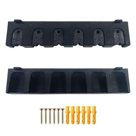 LICEWO Vertical/Horizontal Fishing Pole Holder Fish Rod Rack, Stored Fishing Rod Combos