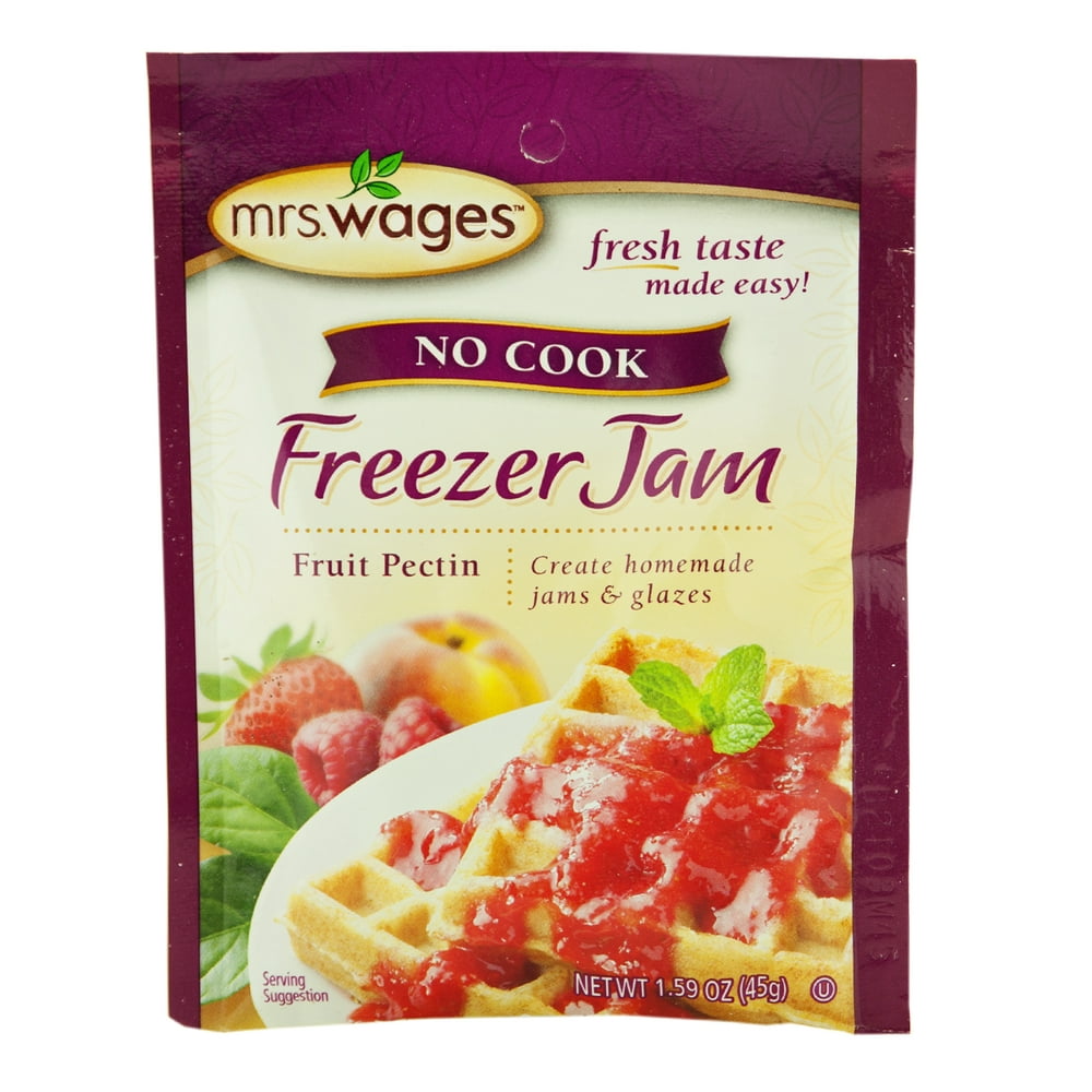 Mrs. Wages No Cook Freezer Jam Fruit Pectin 1.59 oz. (6 Packets