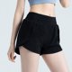 thumbnail image 1 of Women Lightspeed Dry Pants Side Pockets Breathable Loose Casual Yoga Shorts, 1 of 8