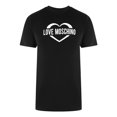 thumbnail image 1 of Love Moschino T-Shirt à Logo Cœur pour Femmes, 1 of 3