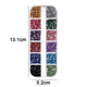 thumbnail image 2 of Diamantes de imitación para decoración de uñas, diamantes de imitación de ojo de caballo para uñas planas para decoración de uñas Ormromra CPB-US-CJZ266-1, 2 of 5
