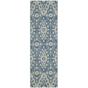 SAFAVIEH Martha Stewart MSR4115-36812 Grey / Navy Rug