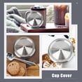 thumbnail image 4 of 2 Pcs Couvercles de Tasse Étanches Couvercles de Tasse Ronds Couvercles de Bol, 4 of 9
