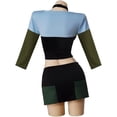 thumbnail image 4 of Total Drama Island Gwen-Inspired Alternative Outfit – Edgy Crop Top & Mini Skirt Set for Women, 4 of 7