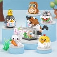 thumbnail image 4 of Rabbit Mini Building Kit Cute Easter Bunny Animal Building Blocks, STEM Blocks Toys Birthday and Christmas Gift for Boys and Girls, 4 of 5